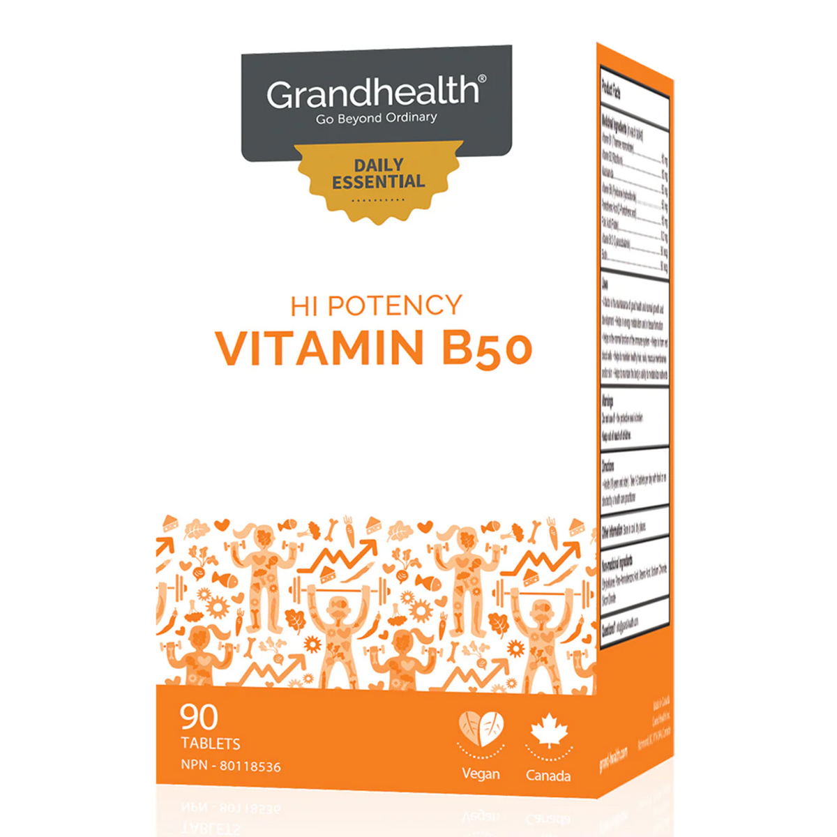 Vitamin B50 Complex Grand Health Products Inc.