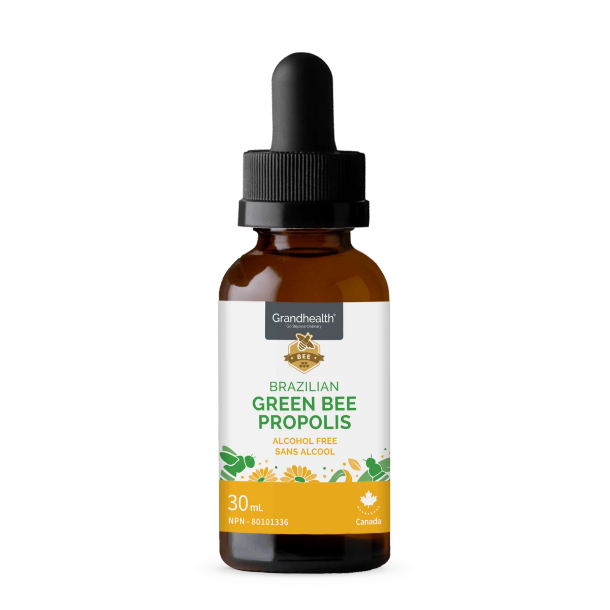 Brazilian Green Bee Propolis Tincture (Alcohol Free)